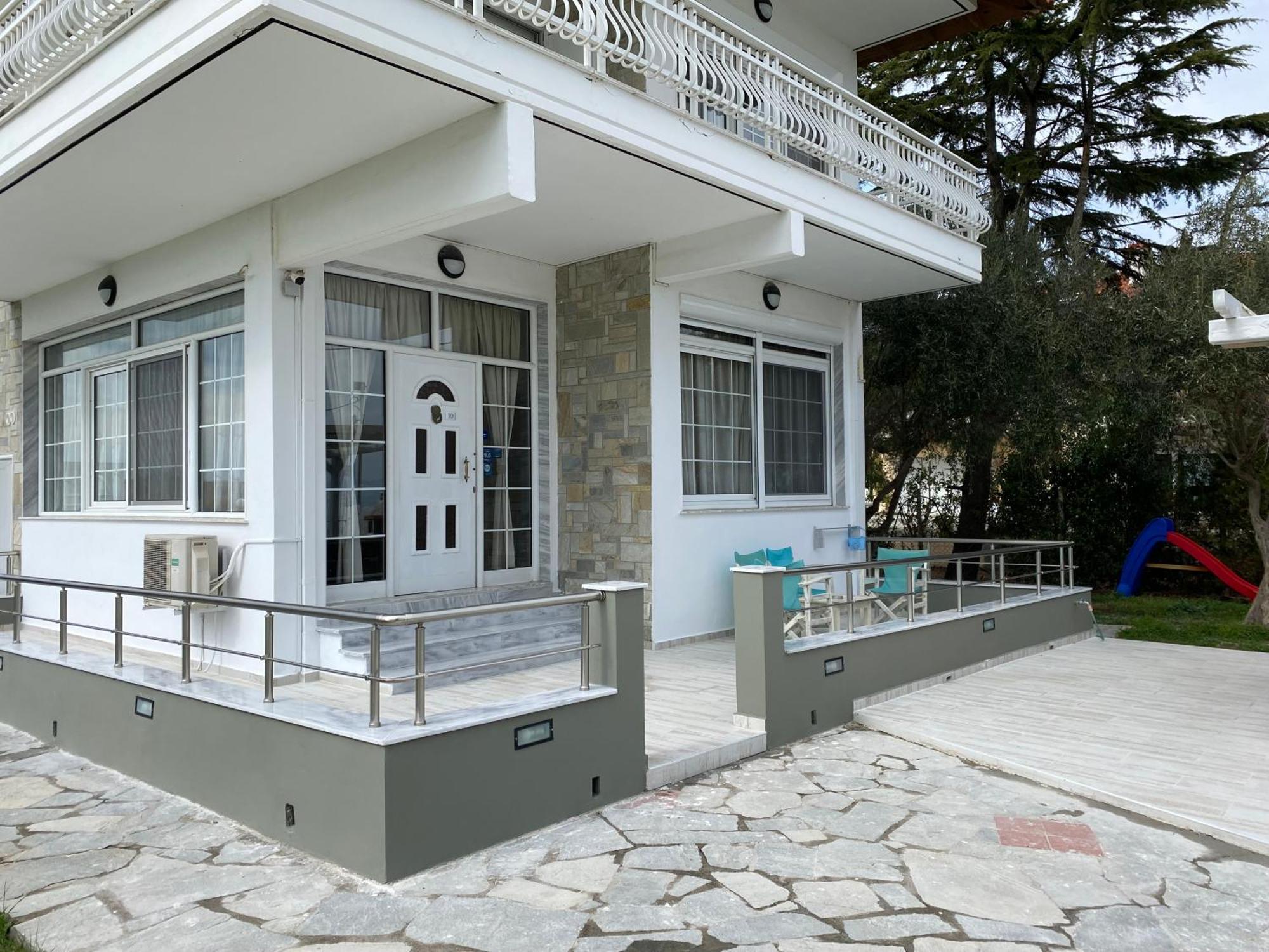 Villa Blue Apartments Agia Triada  Exterior photo